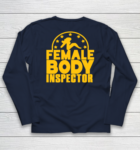 Female Body Inspector Cobra Kai Long Sleeve T-Shirt 8