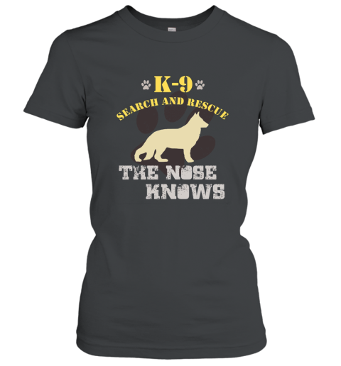 K9 Search and Rescue Hoodie German Shepherd Dog GSD alottee Women T-Shirt