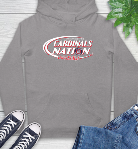 MLB A True Friend Of The St.Louis Cardinals Dilly Dilly Baseball Sports Hoodie 6