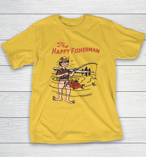 The Happy Fisherman Youth T-Shirt 4