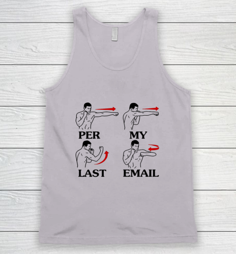 Per My Last Email Funny Men Costumed Tank Top 2