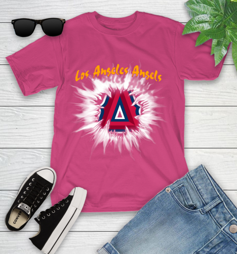 Los Angeles Angels MLB Baseball Adoring Fan Rip Sports Youth T-Shirt 11