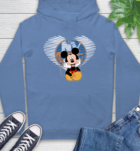 Blue mickey deals mouse hoodie