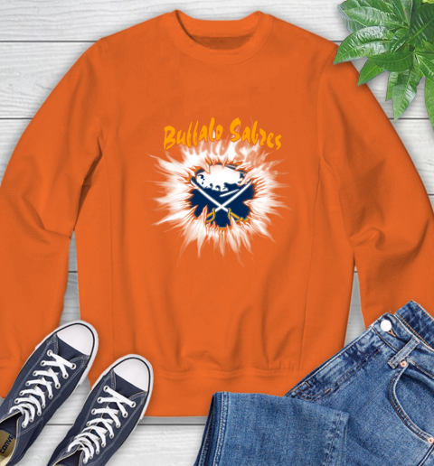 Buffalo Sabres NHL Hockey Adoring Fan Rip Sports Sweatshirt 3