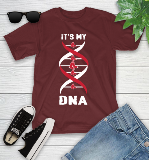 Boston Red Sox MLB Baseball It's My DNA Sports Youth T-Shirt 14