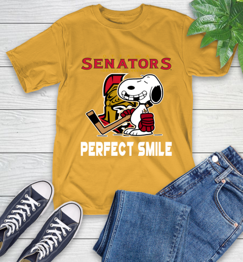 NHL New York Rangers Snoopy Perfect Smile The Peanuts Movie Hockey T Shirt T-Shirt 2