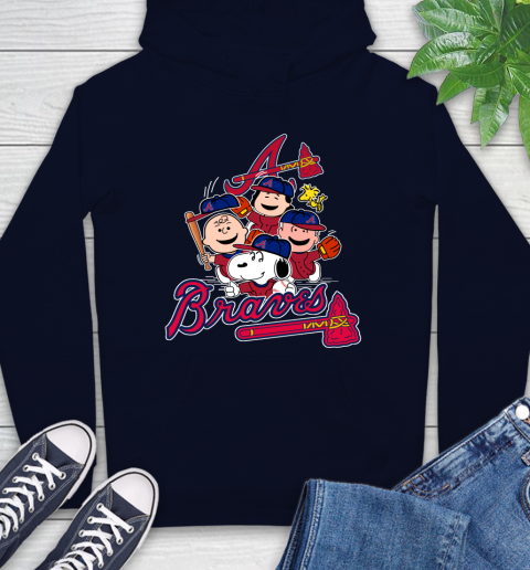 Atlanta Braves Snoopy Peanuts Christmas Shirt Hoodie Sweater - Shibtee  Clothing