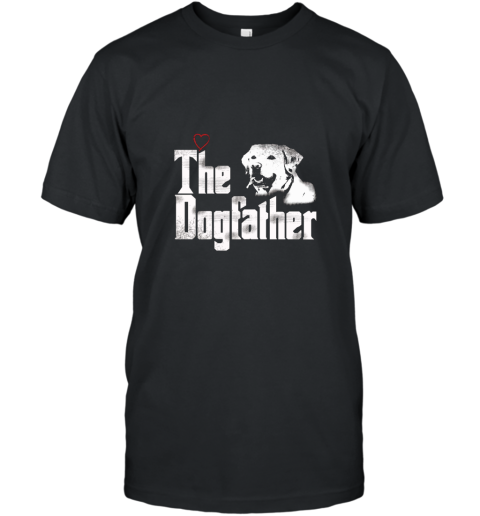 Mens The Dogfather Shirt Labrador Dad Tshirt Fathers Day Gift T-Shirt