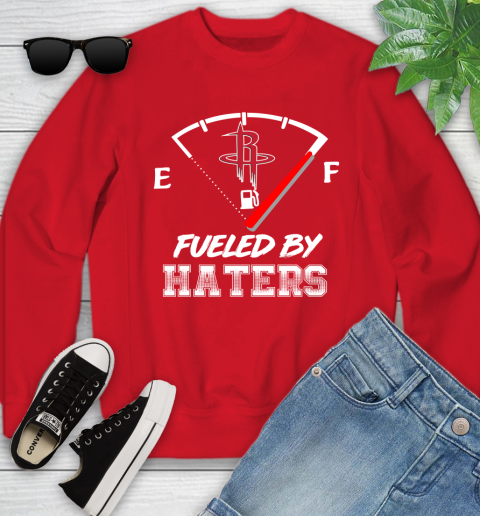 Houston Rockets NBA Basketball Fueled By Haters Sports Youth Sweatshirt 8
