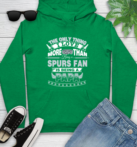 NBA The Only Thing I Love More Than Being A San Antonio Spurs Fan Is Being A Papa Basketball Youth Hoodie 9