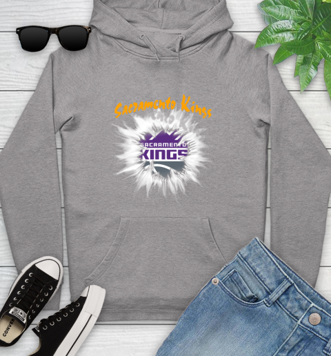 Sacramento Kings NBA Basketball Rip Sports Youth Hoodie 6