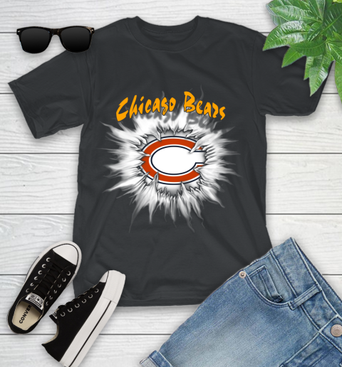 Chicago Bears NFL Football Adoring Fan Rip Sports Youth T-Shirt