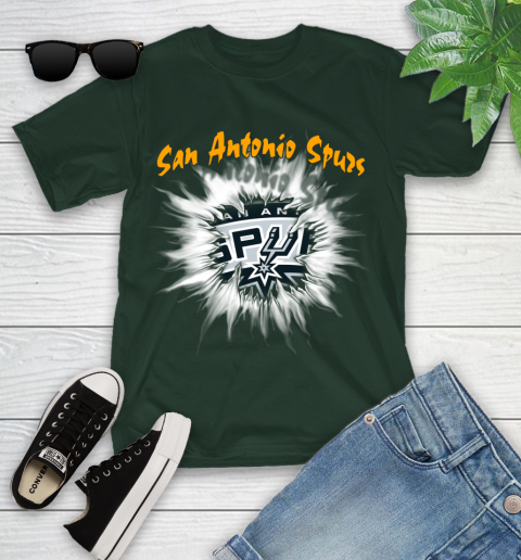 San Antonio Spurs NBA Basketball Rip Sports Youth T-Shirt 5