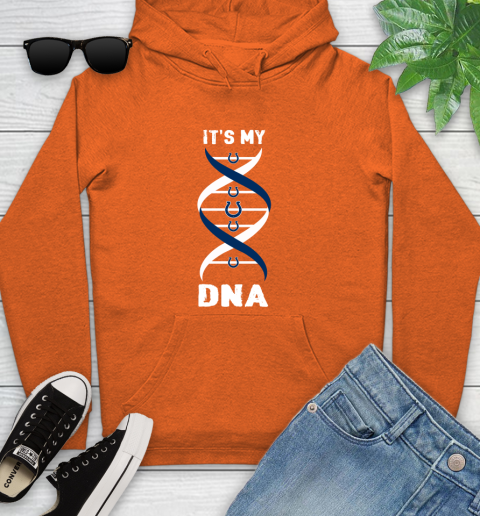 Indianapolis Colts NFL Football It's My DNA Sports Youth Hoodie 4