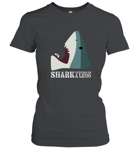 Shark Stepping On Toy Funny Internet Humor Meme T Shirt Women T-Shirt