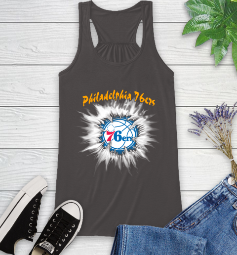 Philadelphia 76ers NBA Basketball Rip Sports Racerback Tank 11