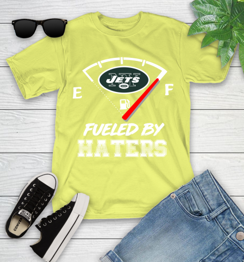 New York Jets NFL Football Fueled By Haters Sports Youth T-Shirt 10