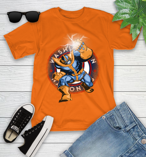 Washington Nationals MLB Baseball Thanos Avengers Infinity War Marvel Youth T-Shirt 9