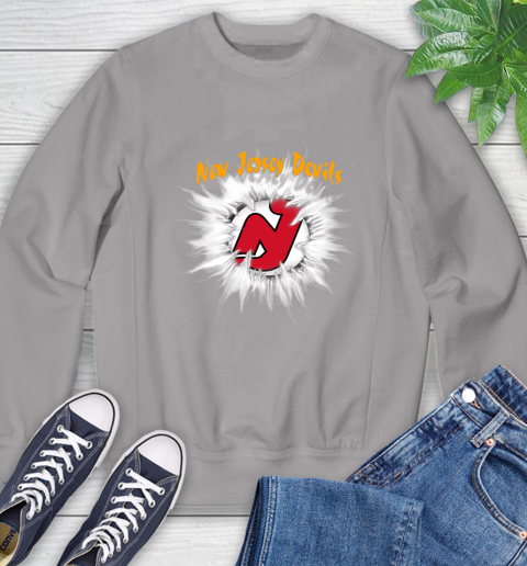 New Jersey Devils NHL Hockey Adoring Fan Rip Sports Sweatshirt 5