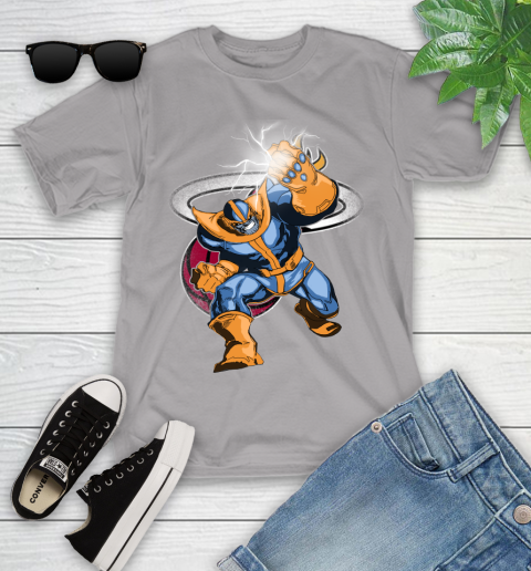 Miami Heat NBA Basketball Thanos Avengers Infinity War Marvel Youth T-Shirt 4