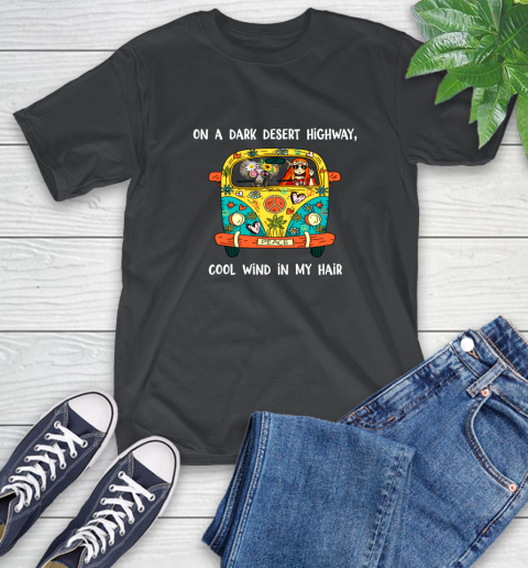 On A Dark Desert Highway T Shirt Itees Global