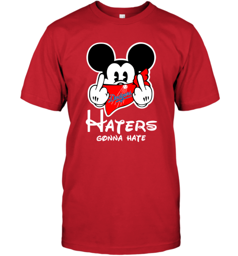 mickey mouse dodgers shirt