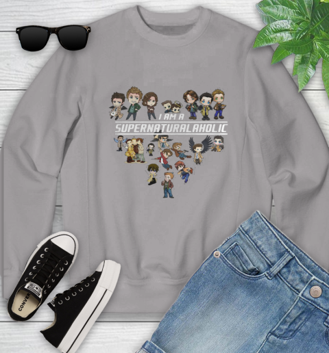 Iam_a_SupernaturalAHolic_Supernatural_A_Holic_Shirt Youth Sweatshirt 3