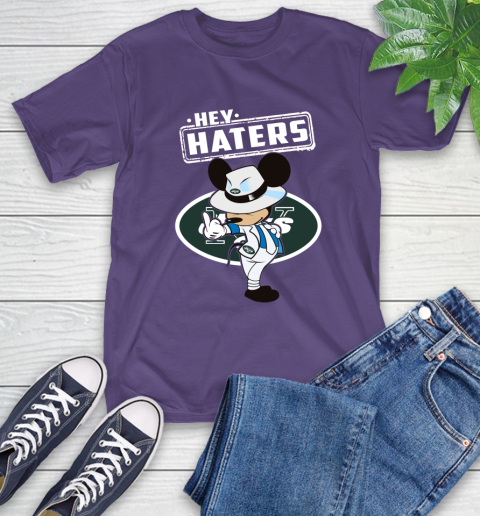 NFL Hey Haters Mickey Football Sports New York Jets T-Shirt 5