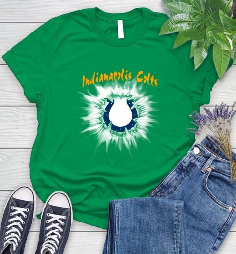 Indianapolis Colts NFL Football Adoring Fan Rip Sports Women's T-Shirt 9