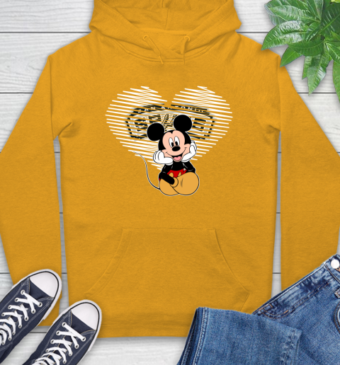 NBA San Antonio Spurs The Heart Mickey Mouse Disney Basketball Hoodie 2