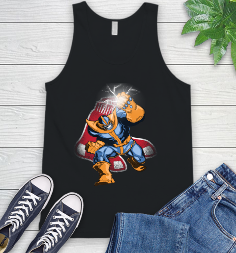 Boston Red Sox MLB Baseball Thanos Avengers Infinity War Marvel Tank Top