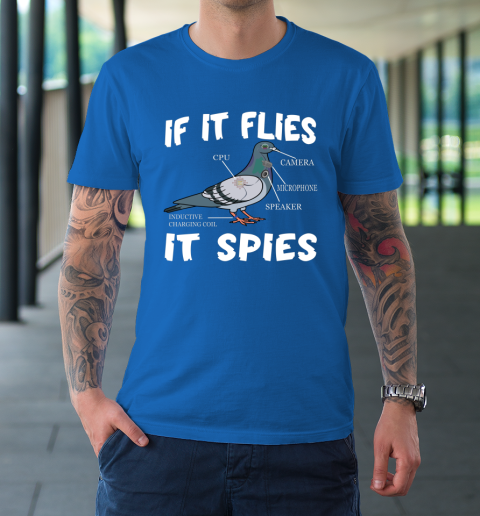 Birds Are Not Real Shirt Funny Bird Spies Conspiracy Theory Birds T-Shirt 7