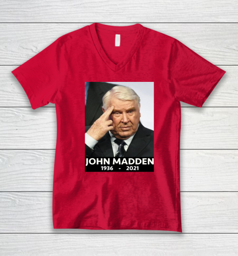 John Madden 1936  2021 V-Neck T-Shirt 11