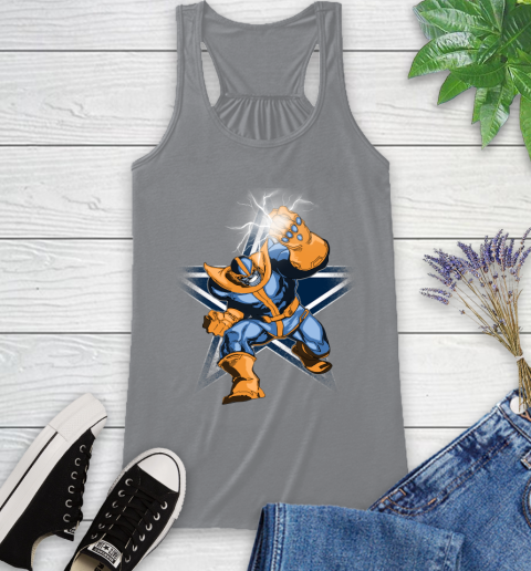 Dallas Cowboys NFL Football Thanos Avengers Infinity War Marvel Racerback Tank 4