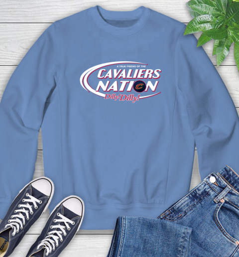 NBA A True Friend Of The Cleveland Cavaliers Dilly Dilly Basketball Sports Sweatshirt 11