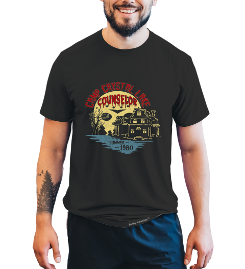 Friday 13th T Shirt, Camp Crystal Lake Counselor Summer 1980 Tshirt, Halloween Gifts