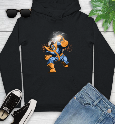 San Francisco Giants MLB Baseball Thanos Avengers Infinity War Marvel Youth Hoodie