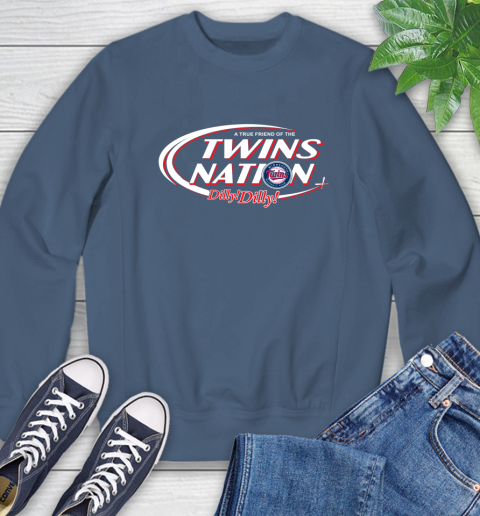 MLB A True Friend Of The Minnesota Twins Dilly Dilly Baseball Sports Sweatshirt 8