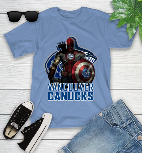 vancouver canucks youth t shirt