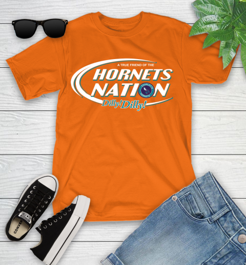 NBA A True Friend Of The Charlotte Hornets Dilly Dilly Basketball Sports Youth T-Shirt 9