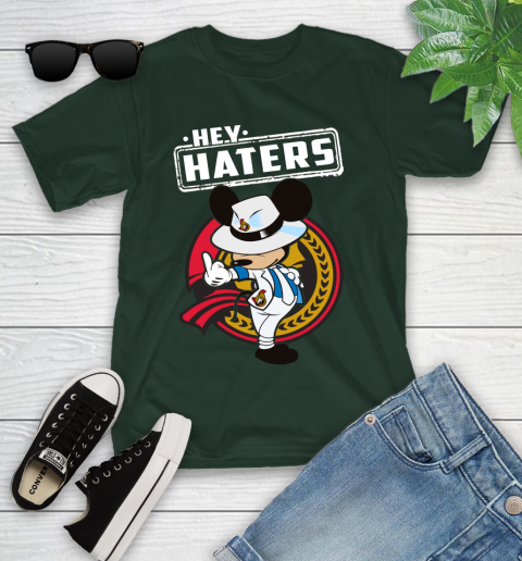 NHL Hey Haters Mickey Hockey Sports Ottawa Senators Youth T-Shirt 5