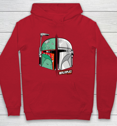 Star Wars Mando and Boba Fett May the 4th Be With You Hoodie 6