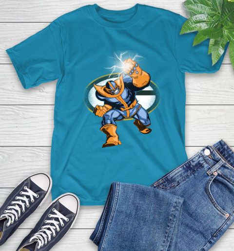 Green Bay Packers NFL Football Thanos Avengers Infinity War Marvel T-Shirt 9