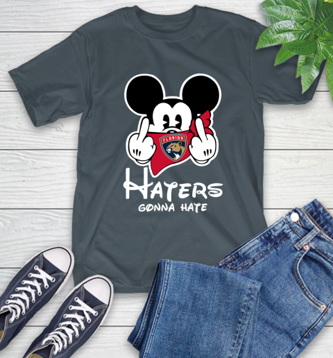 NHL Florida Panthers Haters Gonna Hate Mickey Mouse Disney Hockey T Shirt T-Shirt 10