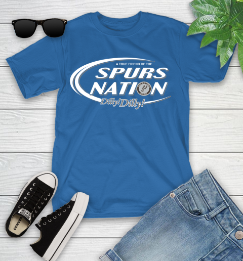 NBA A True Friend Of The San Antonio Spurs Dilly Dilly Basketball Sports Youth T-Shirt 12