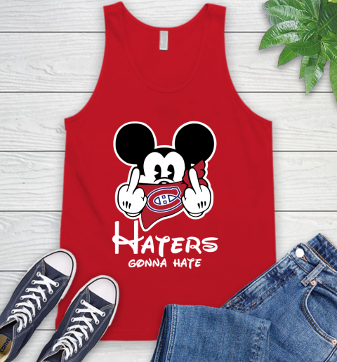 NHL Montreal Canadiens Haters Gonna Hate Mickey Mouse Disney Hockey T Shirt Tank Top 5