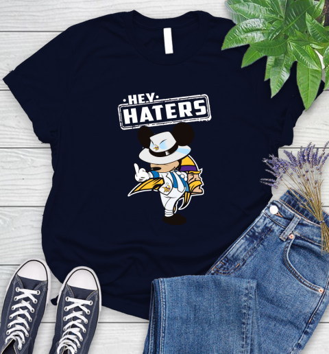 NFL Hey Haters Mickey Football Sports Minnesota Vikings Women's T-Shirt 2