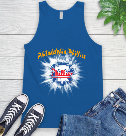 Philadelphia Phillies MLB Baseball Adoring Fan Rip Sports Tank Top 4