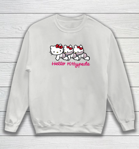 Hello Kittypede The Human Centipede Sweatshirt 3