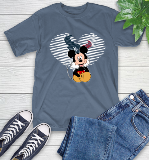 NFL Houston Texans The Heart Mickey Mouse Disney Football T Shirt_000 T-Shirt 8